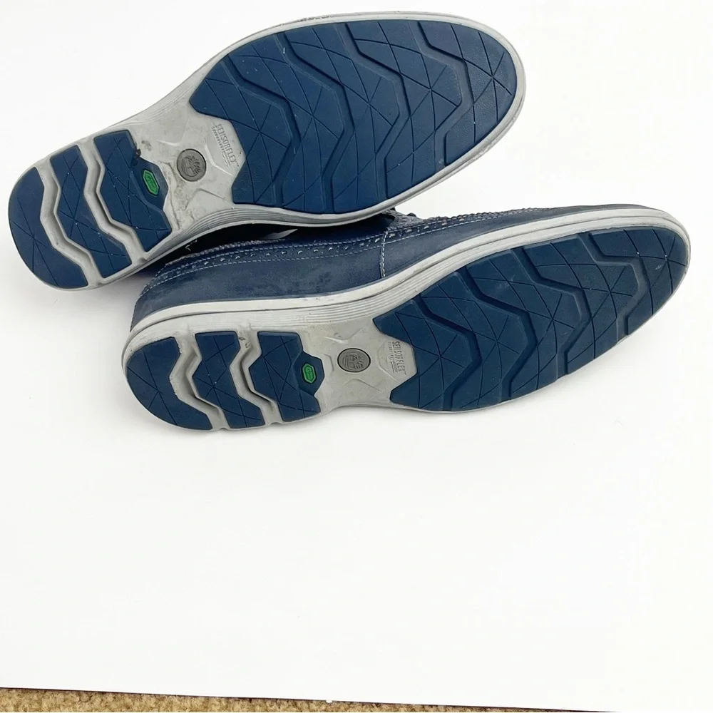 TIMBERLAND Earth Keepers Navy Blue Leather Lace Up Oxford Shoes, Size 10.5